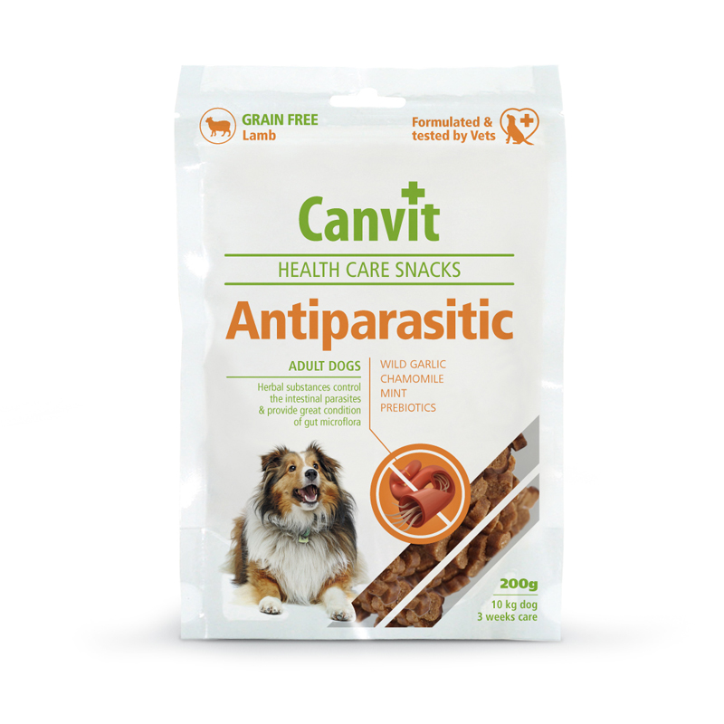 Canvit Antiparasitic Health Care Snacks - Kliknutm zobrazte detail obrzku.