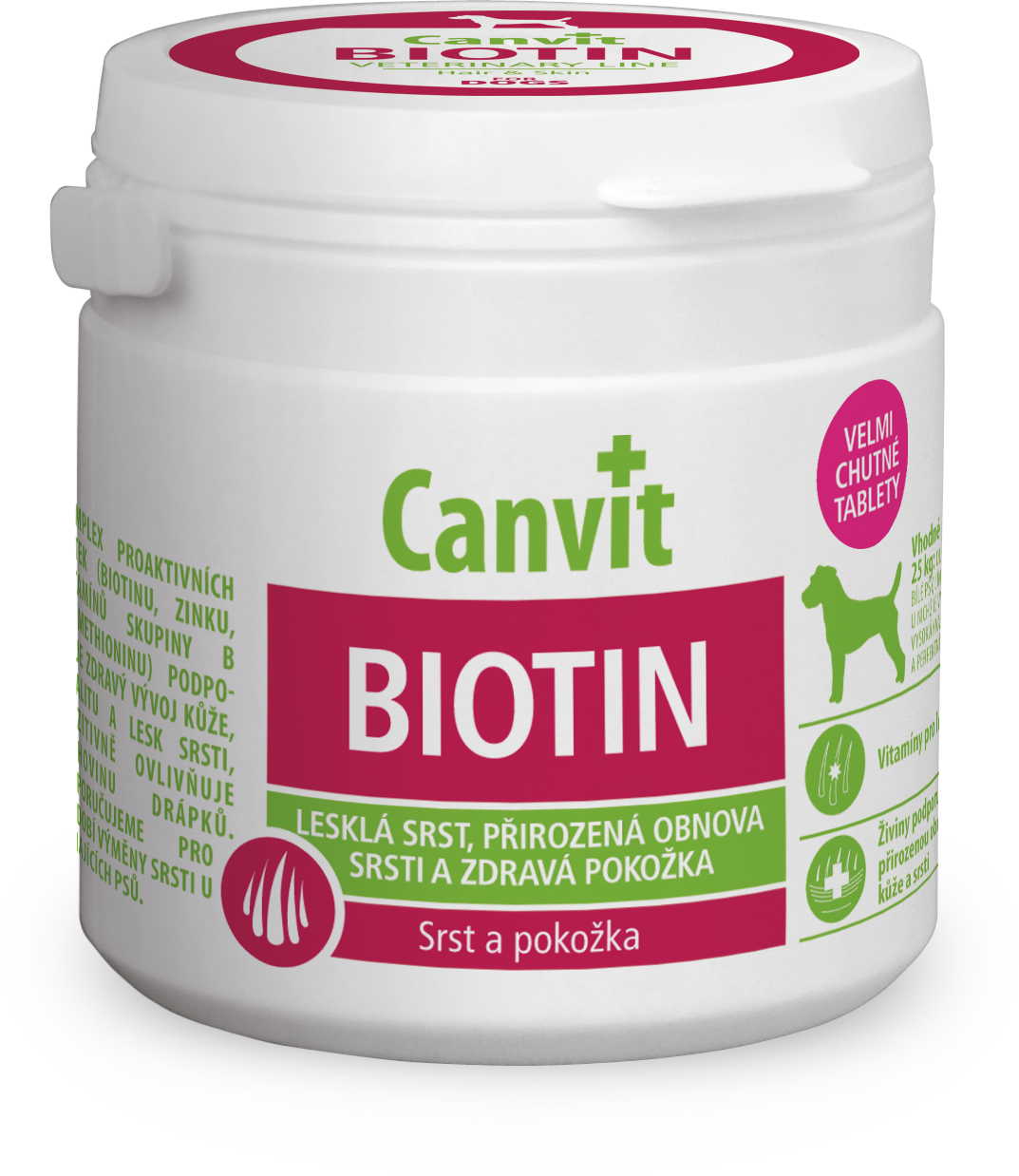 Canvit Biotin - Kliknutím zobrazíte detail obrázku.